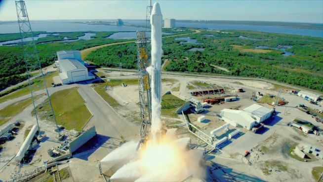 Recycelte Rakete: SpaceX Flug zur ISS erfolgreich