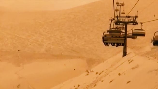 Schnee-Wahnsinn: Skifahren wie auf dem Mars