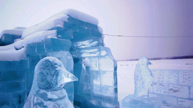 Entspannen im Eis: Saunieren in Sibirien