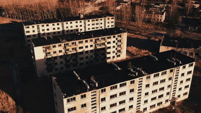 Geheime Geisterstadt: Sowjetische Ruinen in Lettland