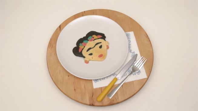 Geschichtsunterricht mit Pfannkuchen: Frida Kahlo