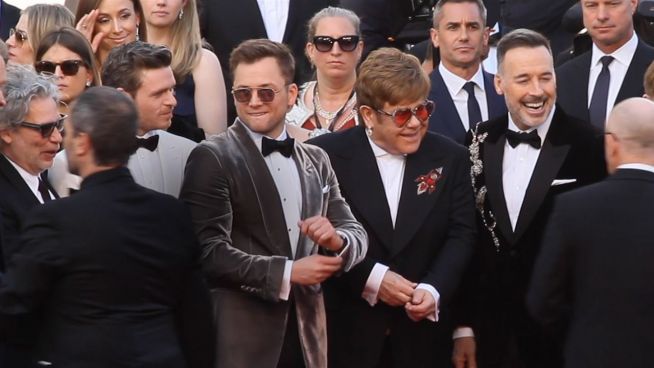 Sir Elton John sorgt in Cannes für Starauflauf