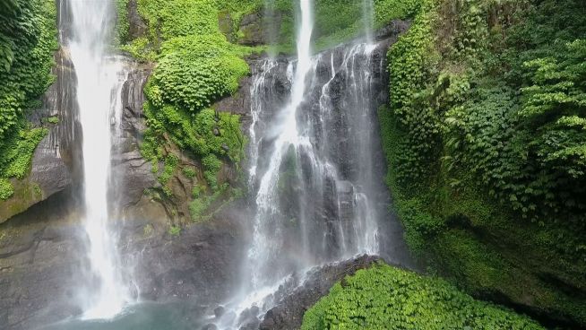 Die Sekumpul-Wasserfälle auf Bali