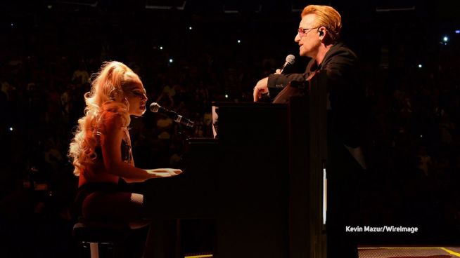 Lady Gaga & Bono könnten einen Song über dich schreiben