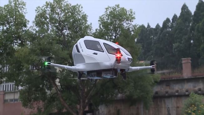 Abgefahren: Taxi-Drohnen werden Realität