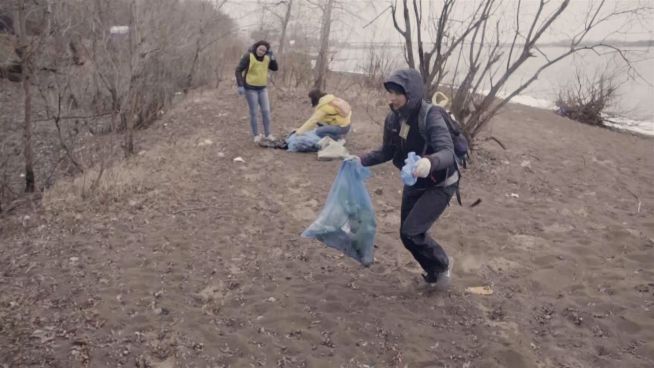 Wie Müllsammeln zu einem Wettkampf wurde
