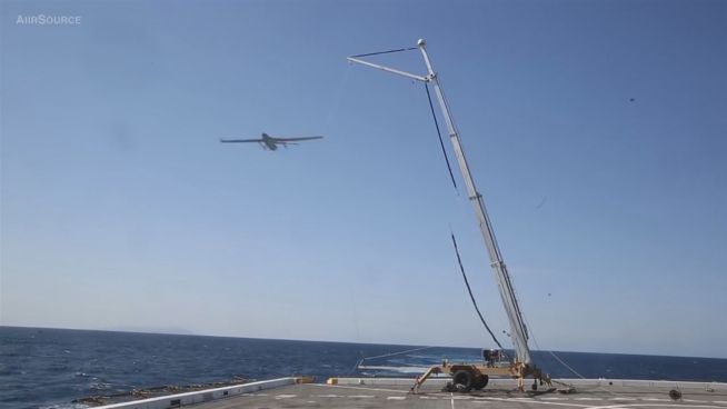 Hab' dich: Wie Drohnen auf US-Flugzeugträgern landen