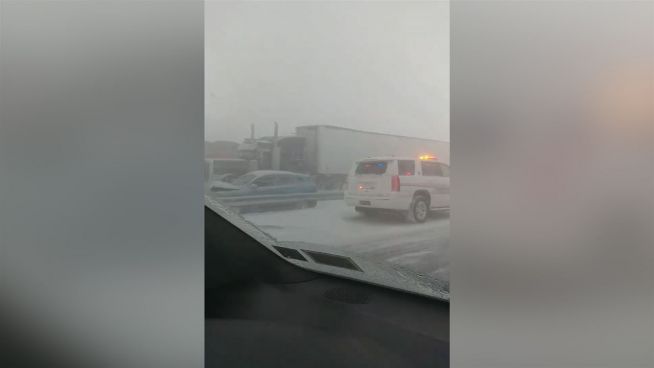 Schneechaos in Buffalo: Massenunfall mit 75 Fahrzeugen