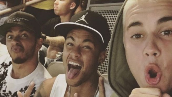 Dicke Kumpels: Justin Bieber und Neymar in (Bro)Love