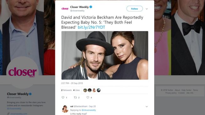 Erwarten Victoria und David Beckham ihr fünftes Kind?
