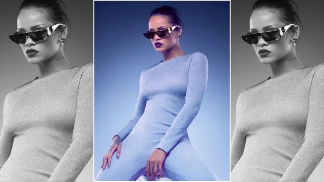Futuristische Brillen: Rihanna outet sich als Nerd