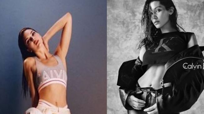 Bella Hadid vs. Kendall Jenner: Wem steht CK besser?