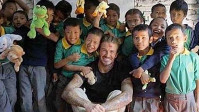 Engagierter Star: David Beckham wird von Unicef geehrt