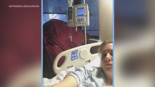 Politik vom Krankenbett: Lena Dunham angriffslustig