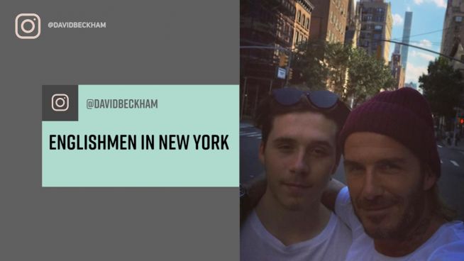 Fotos statt Fußball: Brooklyn Beckham studiert in NY