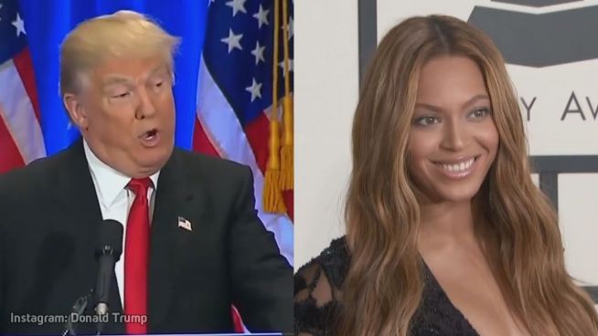 Trump vs. Hillary: Beyoncé wird in Streit verwickelt
