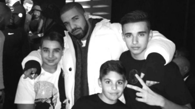 Kleiner Fan aus Amsterdam: Drake besucht Bar-Mizwa