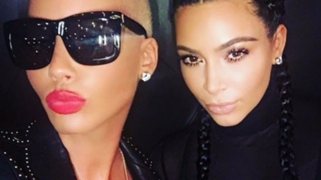 Nach Kanye-Diss: Kim Kardashian posiert mit Amber Rose