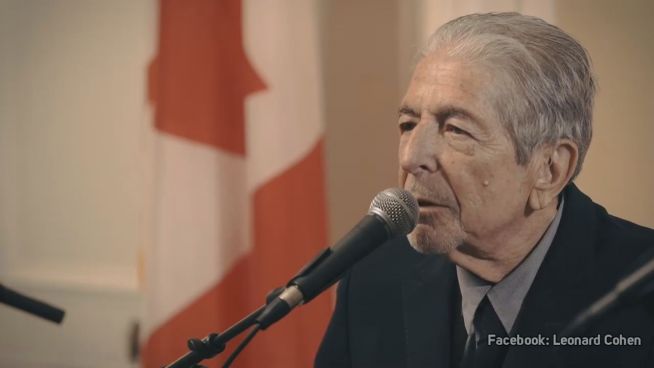 'Magische Stimme': Stars trauern um Leonard Cohen