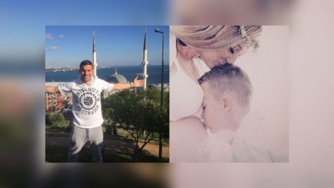 Vaterfreuden: Lukas Podolski zeigt Familienglück