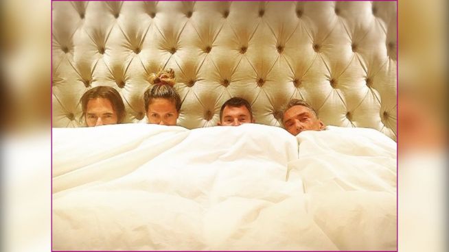 Geheimnisvoller Post: Heidi Klum im Bett mit 3 Männern