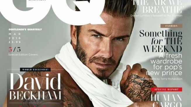 Gleich 5 Titelseiten: David Beckham hat viele Gesichter