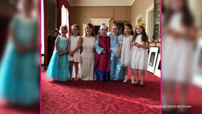 Königlicher Geburtstag: Harper Beckham feiert im Palast