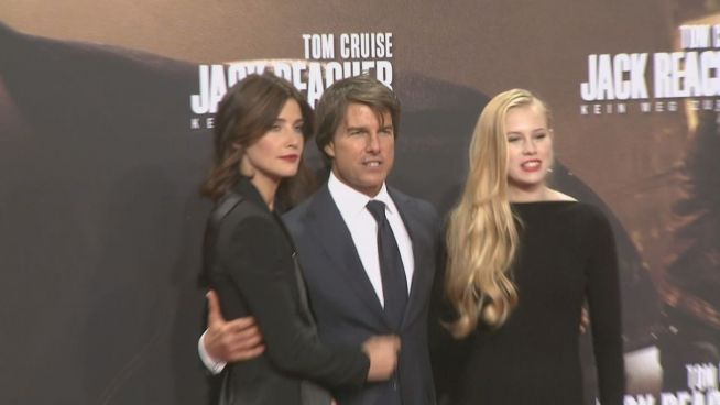 Flirtendes Arbeitstier: Tom Cruise besucht Berlin