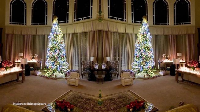 Weihnachtsstimmung in Hollywood: Die Bäume stehen