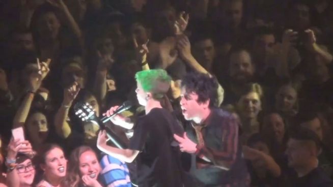 Talentiert: Green Day holen Knirps auf die Bühne