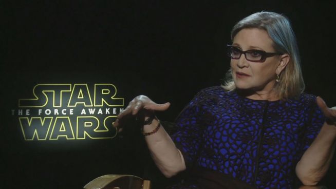 'Sie war einmalig': Harrison Ford über Carrie Fisher